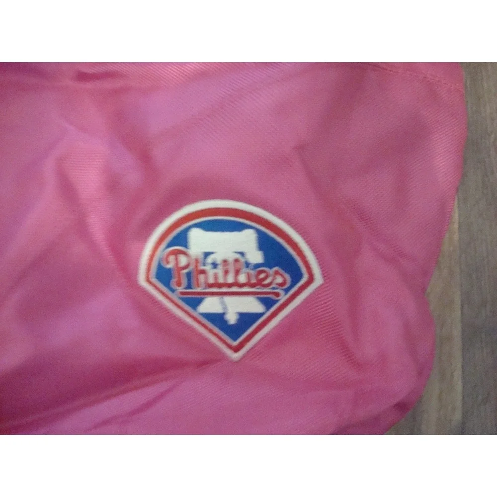 PHILLIES PINK 11X16  POUCH   BAG PURSE ‎ DEADSTOCK  VINTAGE ST4